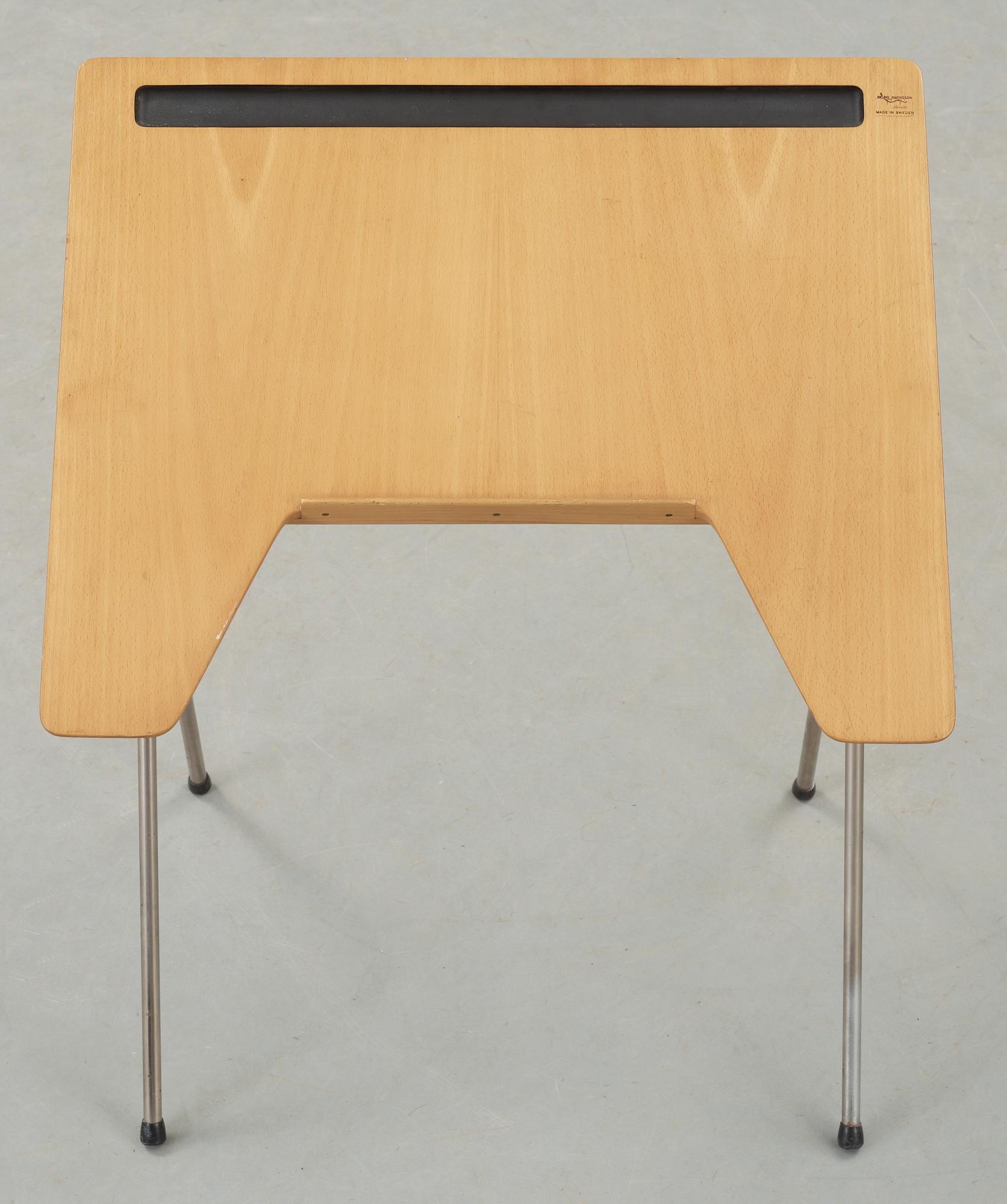 ARBETSBORD, Bruno Mathsson, Mathsson International, 1900-talets andra hälft.