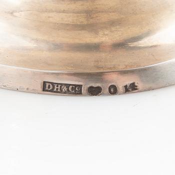 D Herrmansson & Co tekanna silver Stockholm 1839.