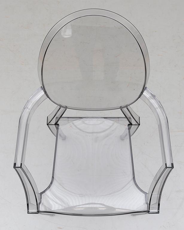 KARMSTOL"Louis Ghost", Philippe Starck för Kartell.