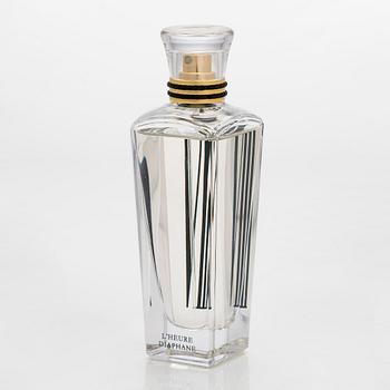 Cartier, parfymfodral med parfymflaska och sminkspegel.