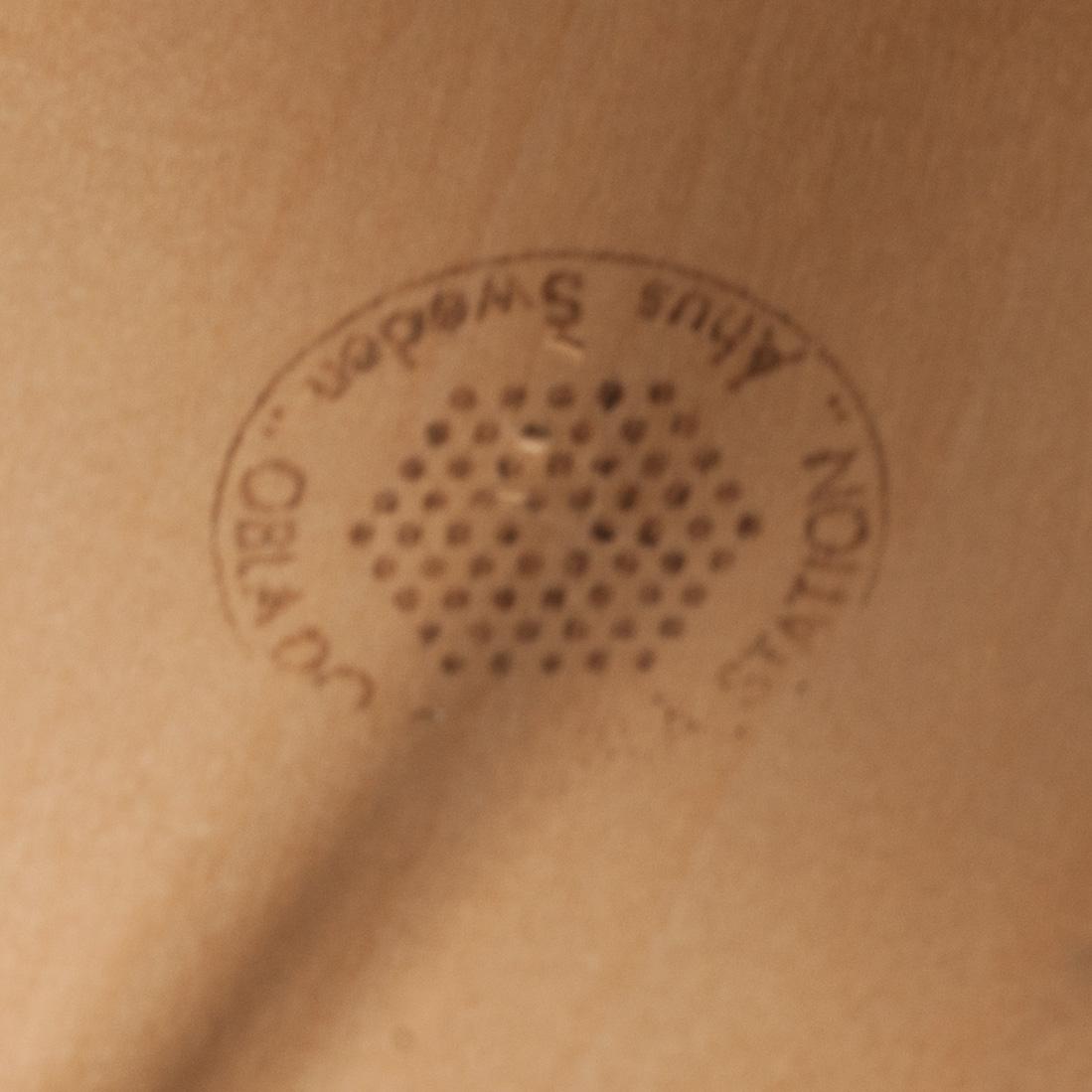 STOLAR, 4 st, "Hövding", Börge Lindau, Oblado, Blå Station, Åhus, stämpelmärkta.