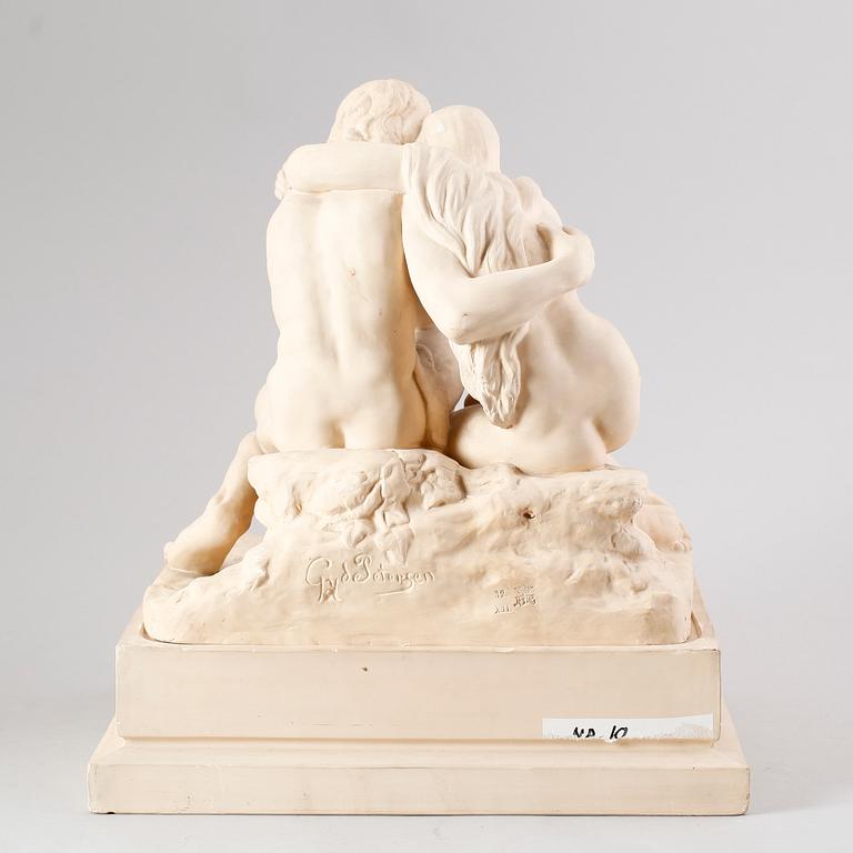 SKULPTUR, terracotta, Hans Gyde-Petersen, P Ipsens Enke, 1900-talets första hälft.