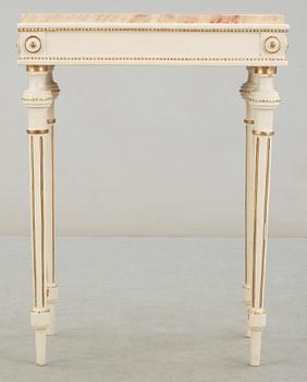 KONSOLBORD, gustaviansk stil, 1800-tal.