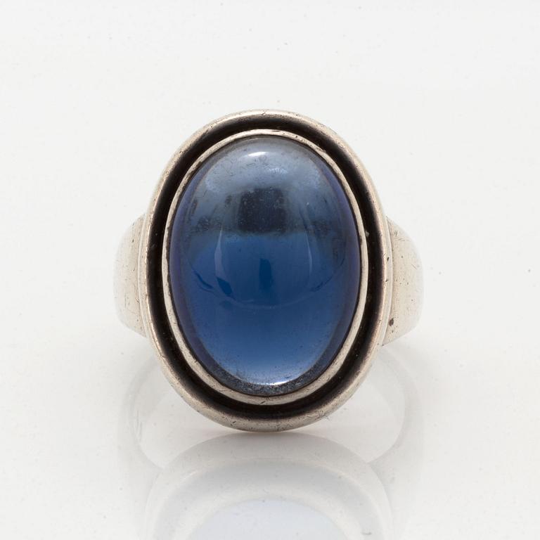 Georg Jensen, ring, sterling silver.