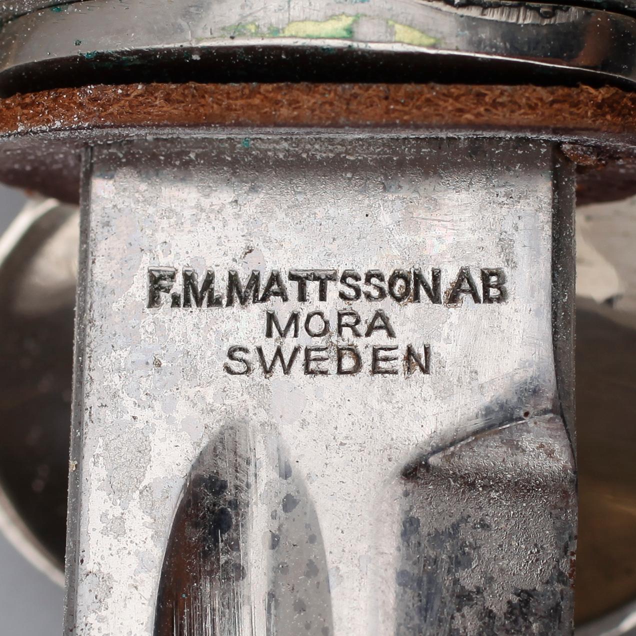 DOLK, "Den Svenska Permissionsbajonetten", FM Mattsson, Mora, 1900-talets mitt.