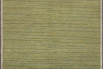 Ingegerd Silow, a flat weave rug, signed IS, c. 242 x 154 cm.