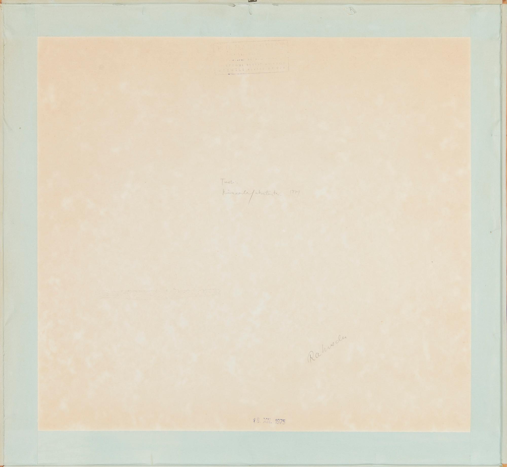 Pentti Kaskipuro, "Chair".