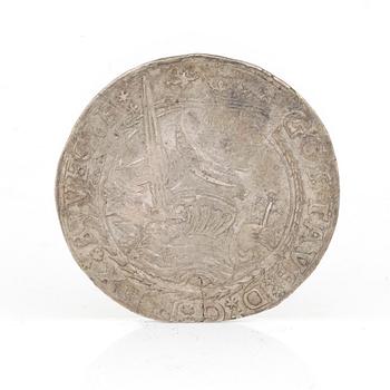 SILVERMYNT, 1 Mark, Gustav Vasa, Sverige 1545. Vikt ca 11 gram.
