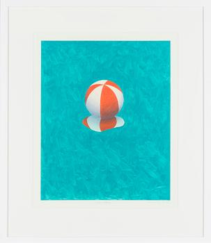 Kristian Krokfors, "Pallo altaassa" (Boll i bassängen).