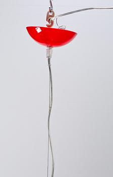 TAKLAMPA, modell FL\Y, Kartell, omkring sekelskiftet 2000. Kupans höjd ca 39 cm.