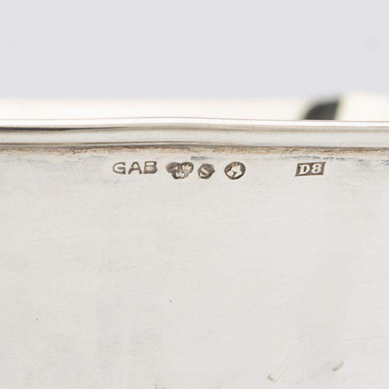 Goblet on foot silver GAB Stockholm 1930.