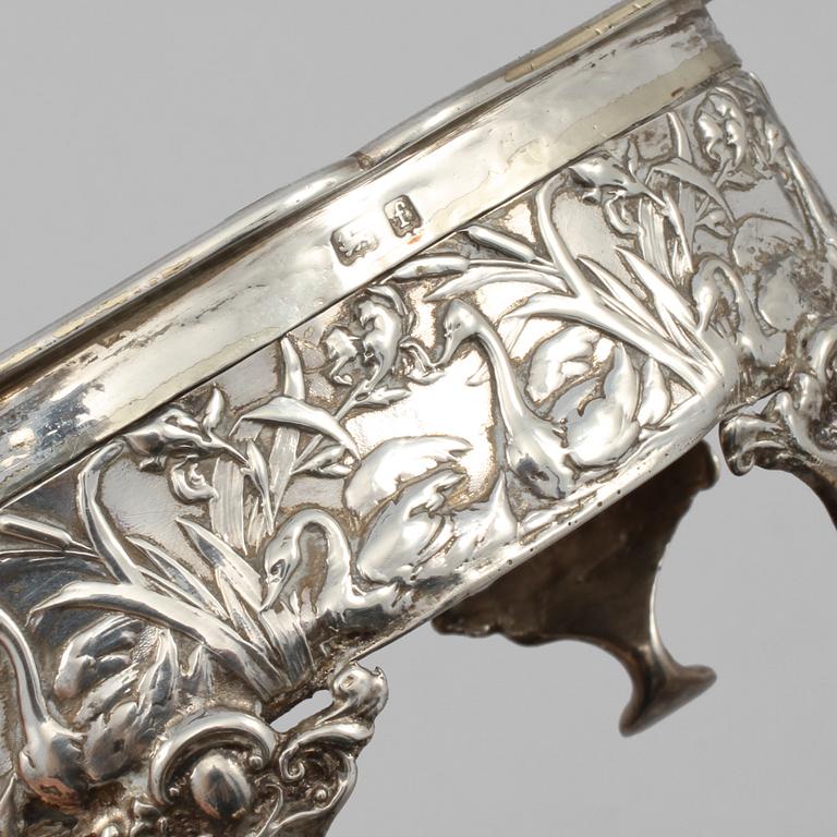 ASK, silver, jugend, Birmingham, 1905, vikt 75 gram.