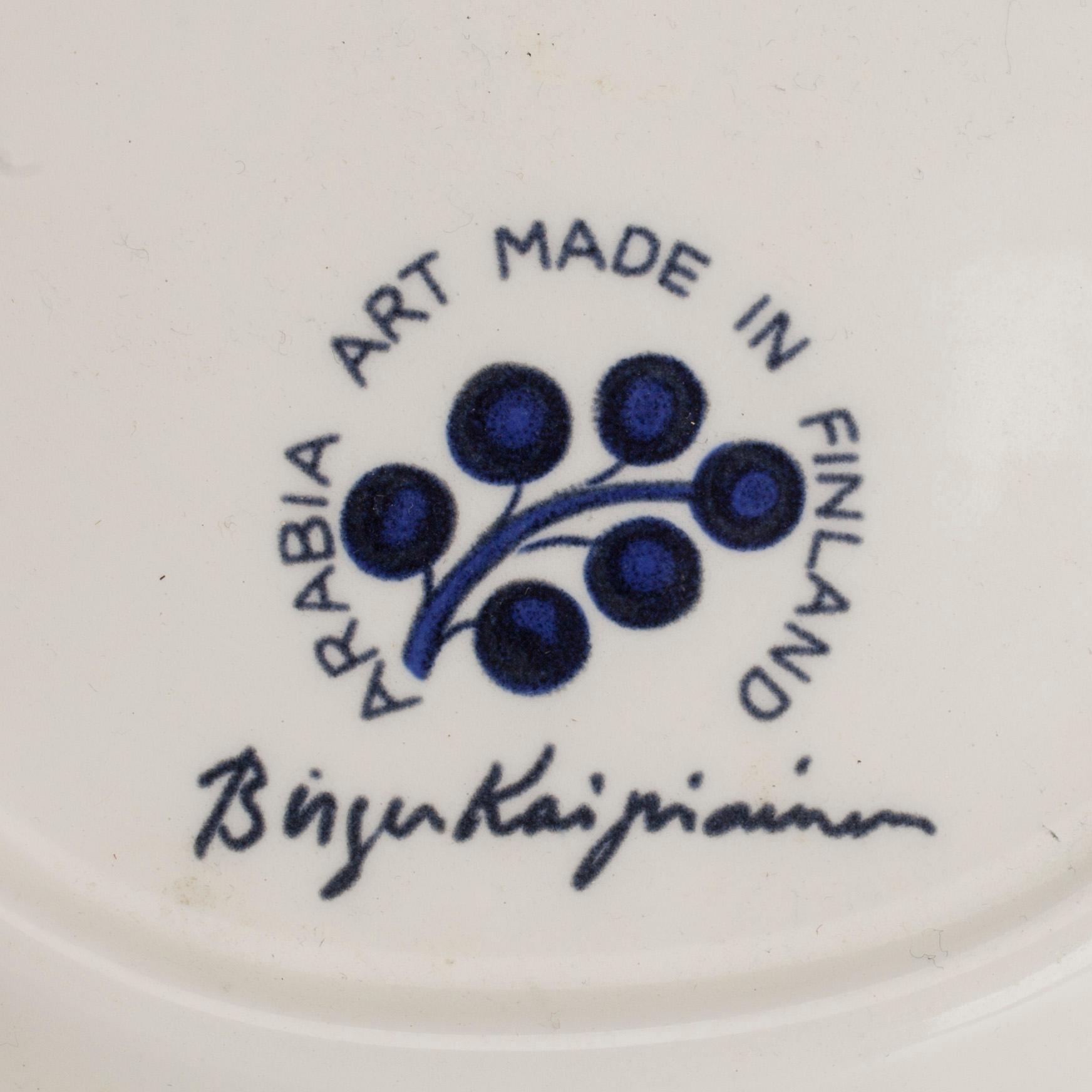 FAT, keramik, stämplad Birger Kaipiainen, Arabia art made in Finland.