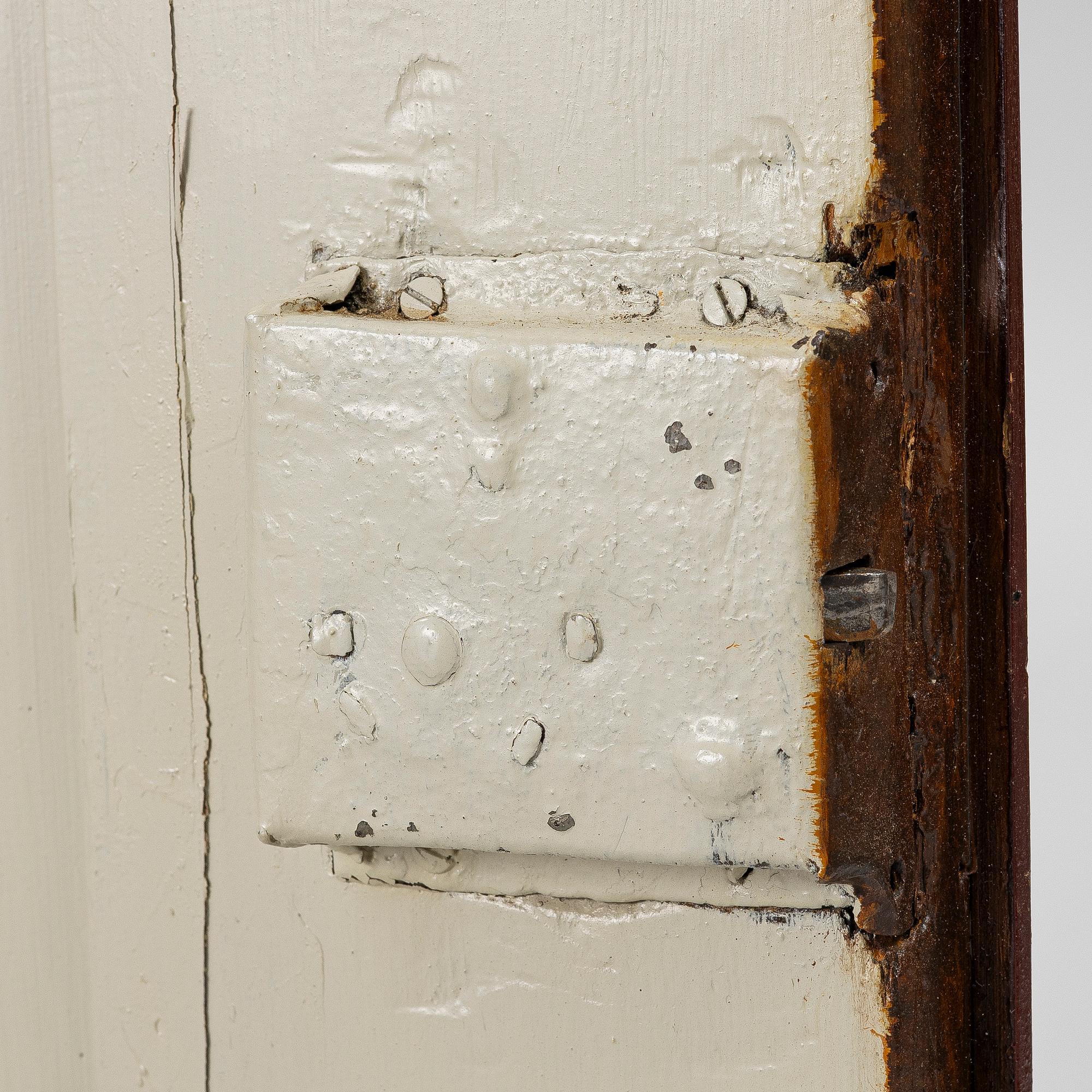 A corner cupboard, dated 1779.