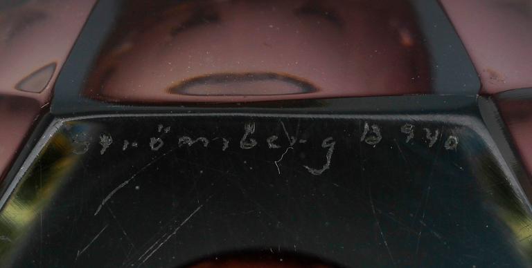 VAS, glas, Asta Strömberg, Strömbergshyttan.