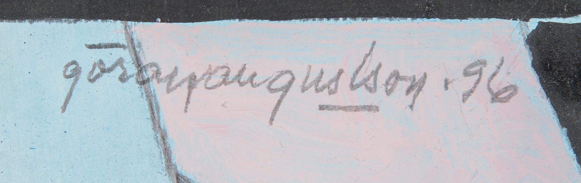 Göran Augustson, "Purje" (Segel).