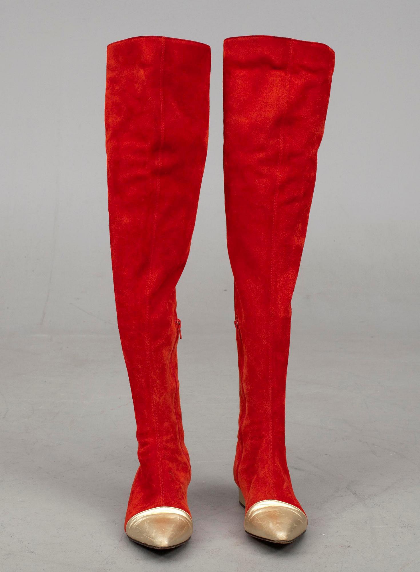 SKOR, stövlar, Versace.
