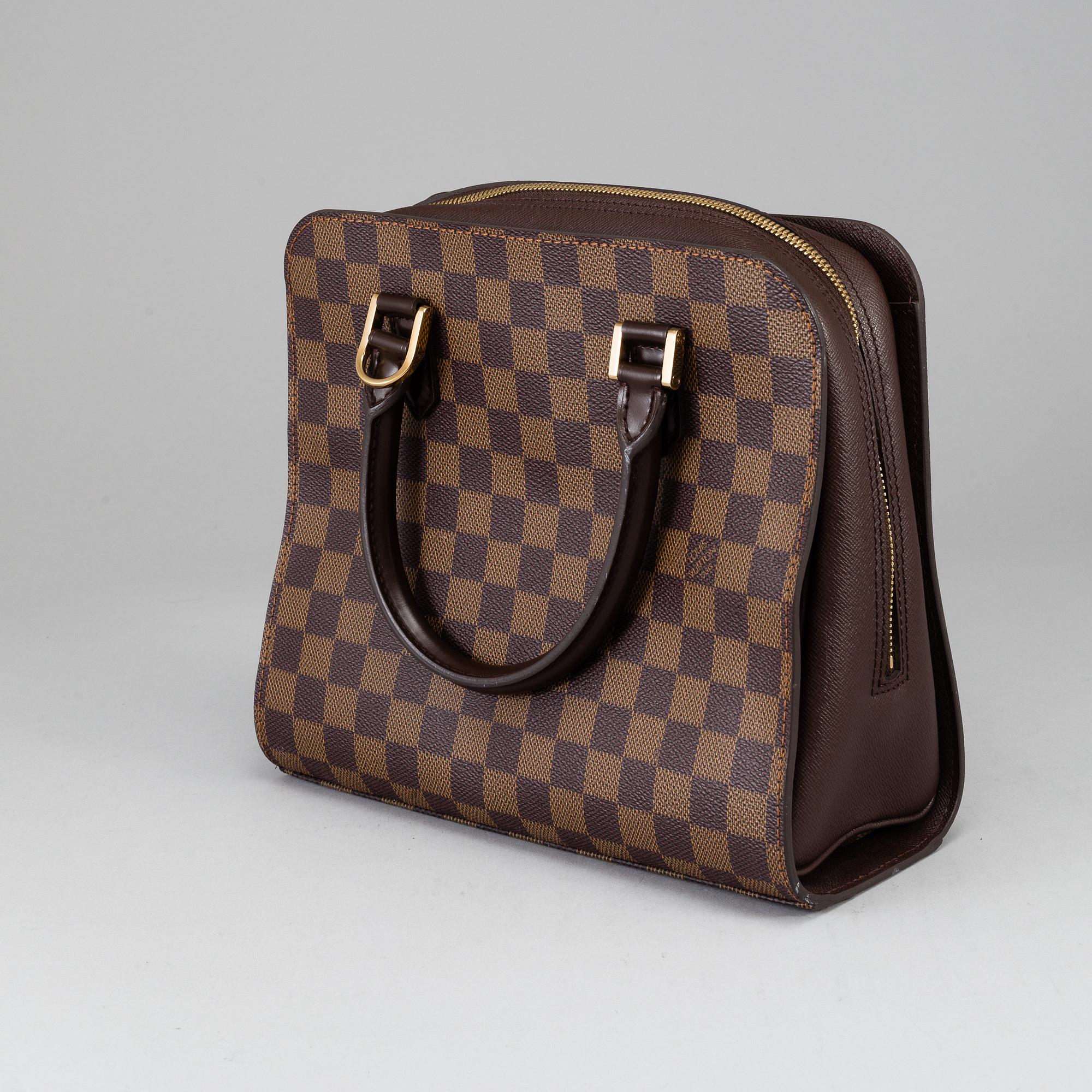 LOUIS VUITTON, a Daier Ebene 'Triana' handbag, 2001.
