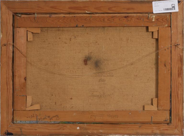 RONALD DE WOLFE, olja på duk, sign.