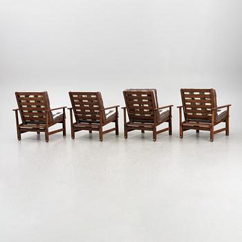 Elsa Stackelberg, four garden chairs, Fri Form, Edsbruk.