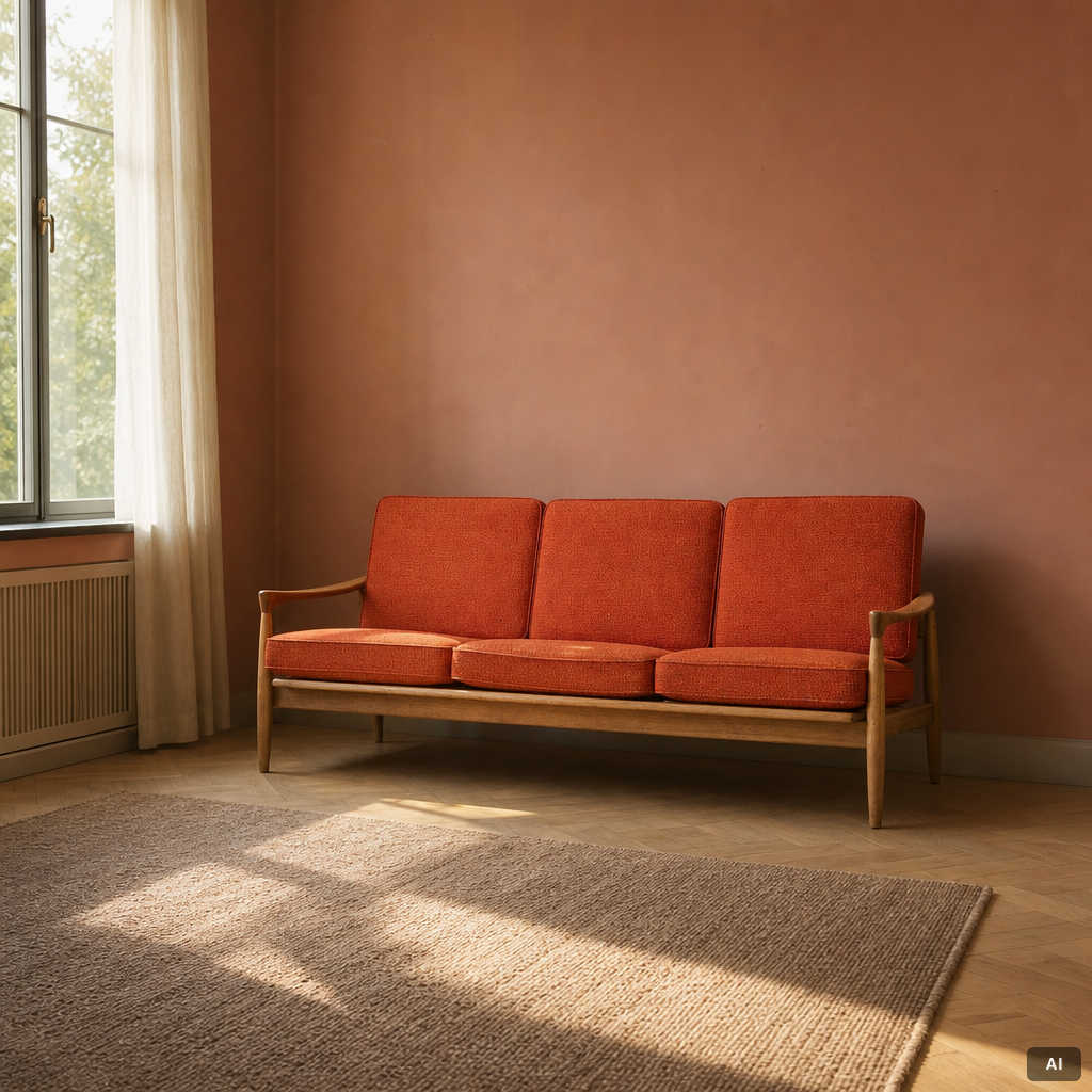 Erik Wörtz, a sofa, "Kolding", IKEA, 1960s.