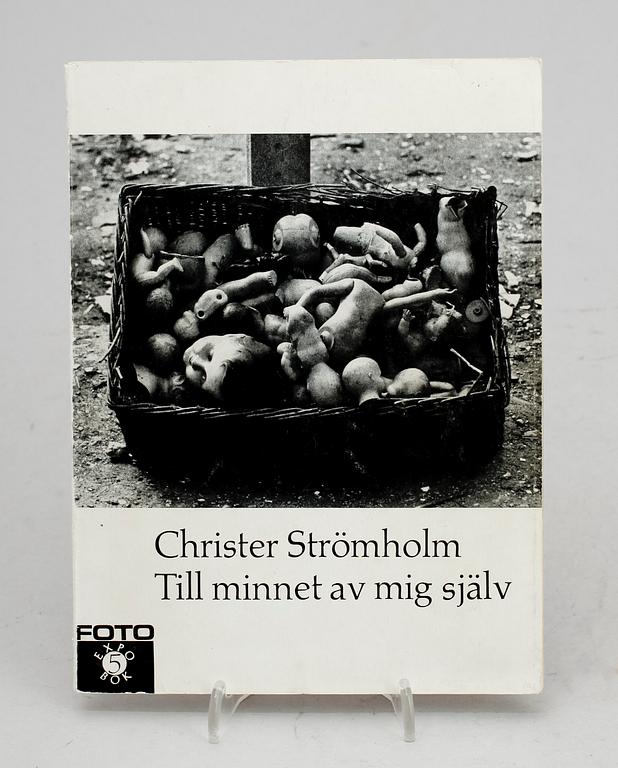 BOK, "Till minnet av mig själv", Christer Strömholm, Nordisk Rotogravyr 1965.