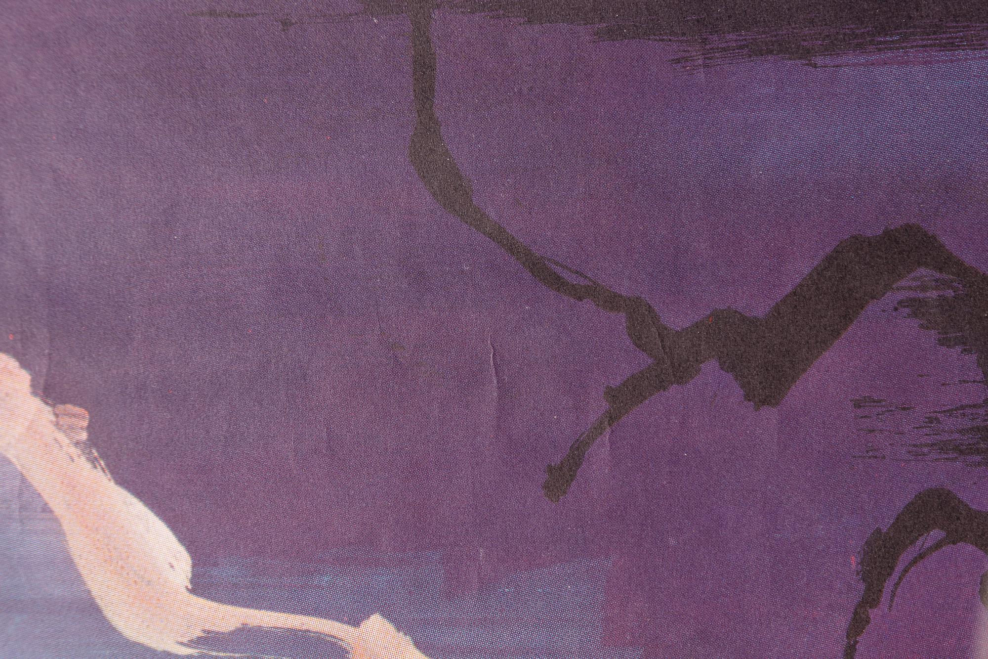 Otto Nielsen, a vintage 'Africa SAS Scandinavian Airlines System' poster, Denmark, circa 1958.