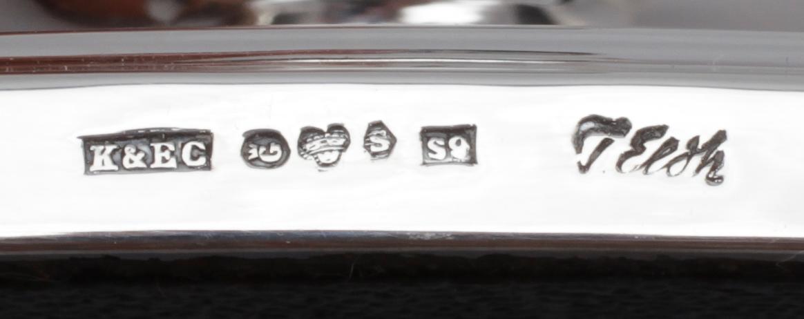 LJUSSTAKAR, 4 st, silver, Thore Eldh, K&EC, Göteborg 1966 och 1968.