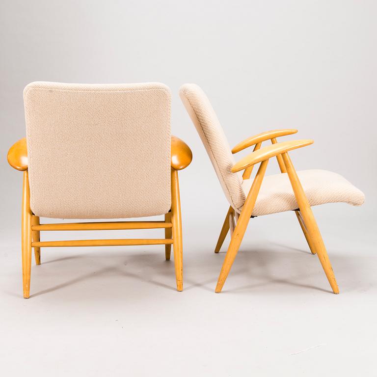 Ilmari Tapiovaara, A pair of '2468', 'Eve' armchairs for Asko. Designed 1960.