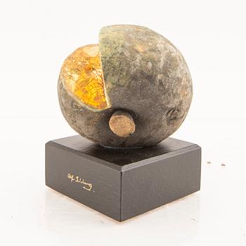 Alf Ekberg, Alf Ekberg, skulptur signerad.