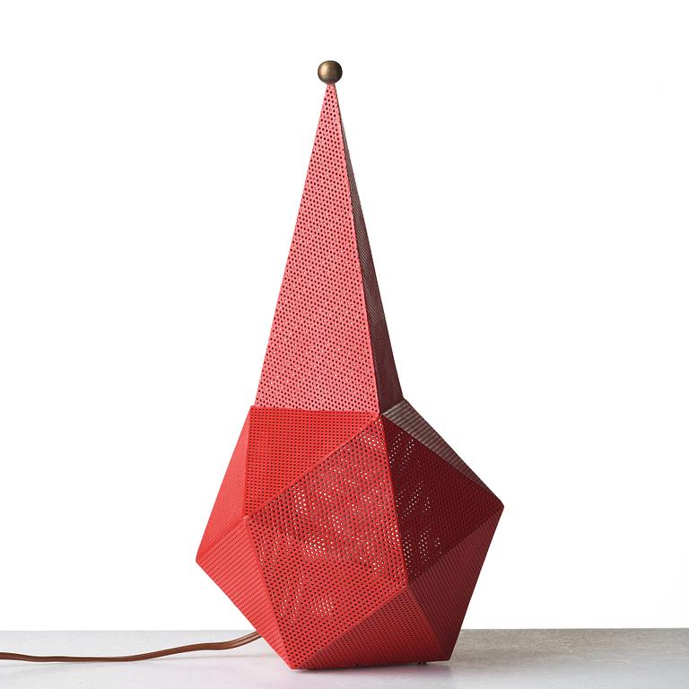 Mathieu Matégot, bordslampa "Bagdad", ed. Atelier Mategot, Frankrike efter 1954.