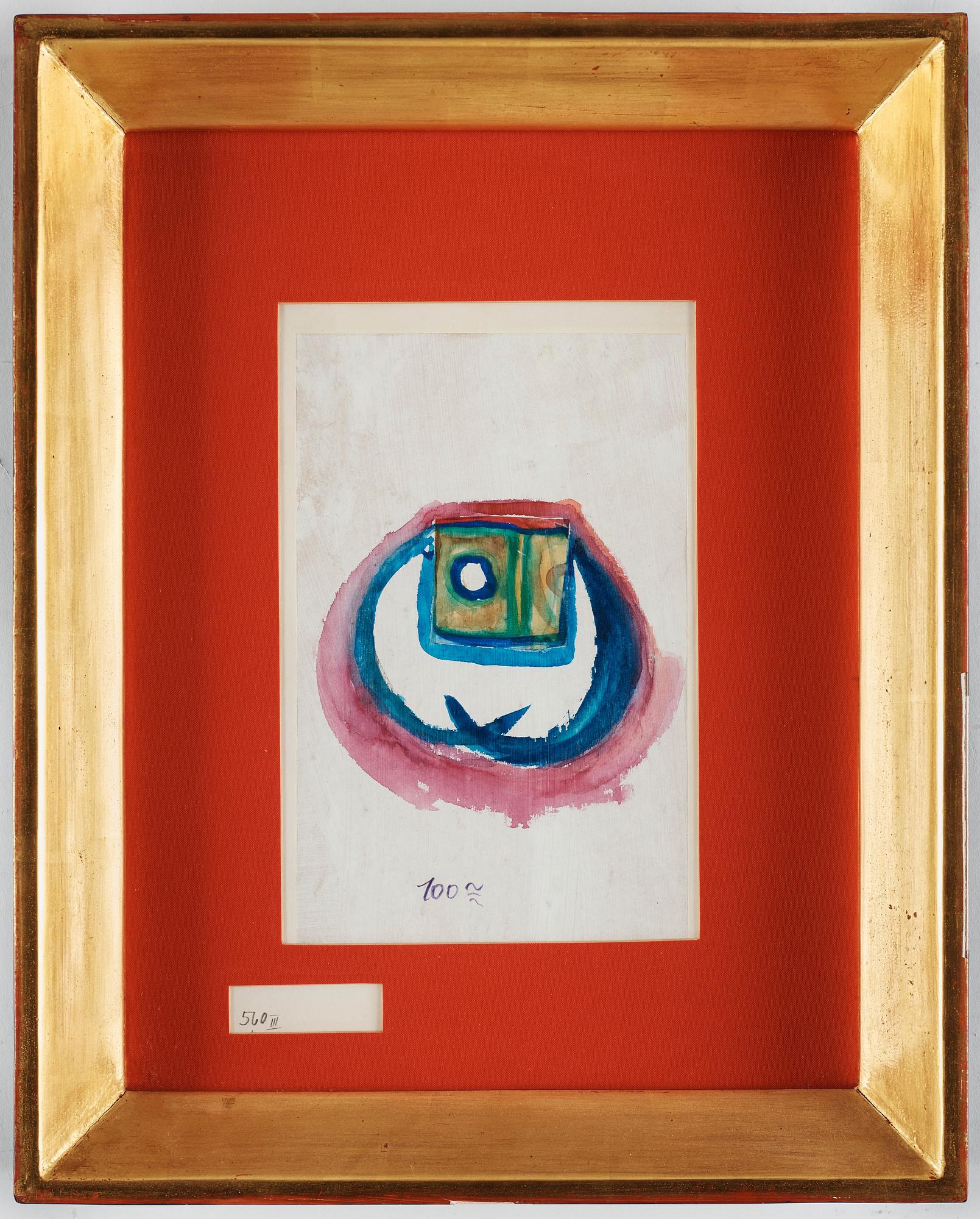 Friedensreich Hundertwasser, Composition for "La Lune en rodage I".