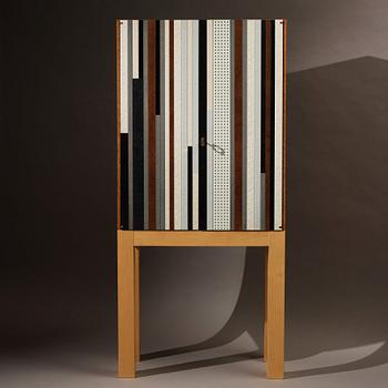 FOLKFORM, "Cabinet with stripes", a unique cabinet, Studio Folkform, 2013.