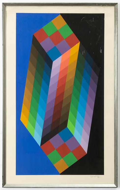 Victor Vasarely, "Torony III".