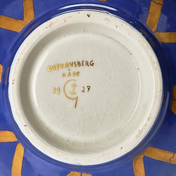 Wilhelm Kåge, Ask and bowls, 2 pcs, Gustavsberg 1927, 1929 and 1932.