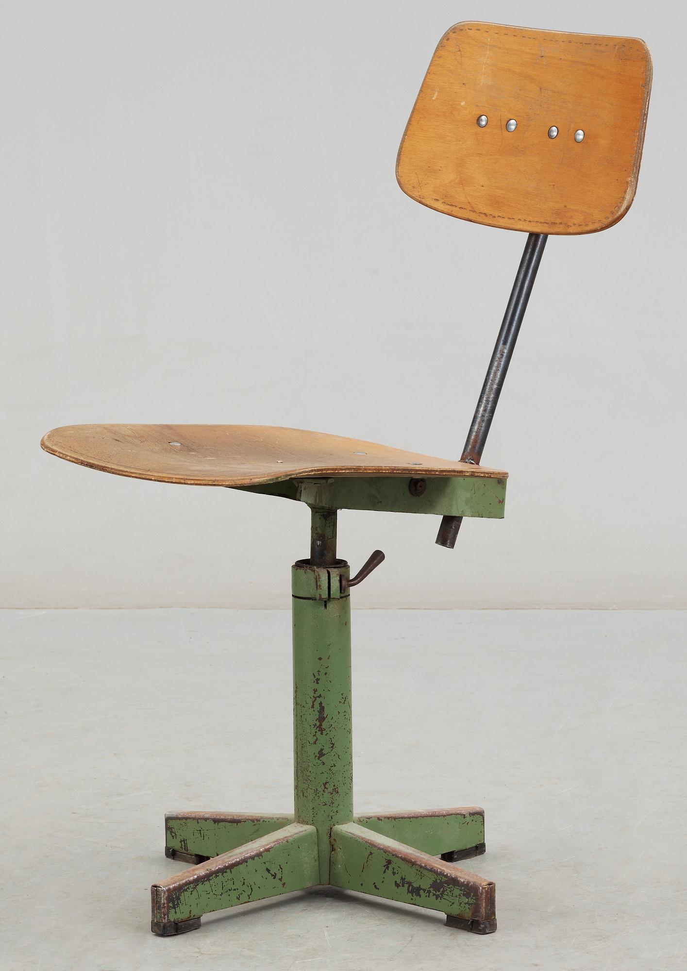 SKRIVBORDSSTOL, industri, 1930/40-tal.