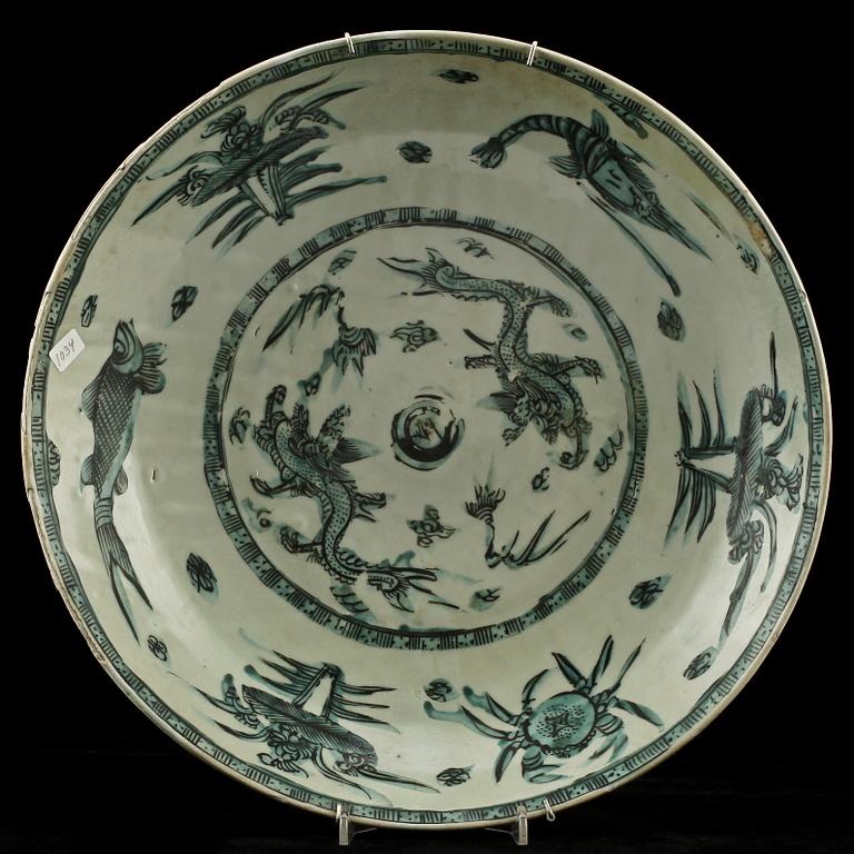 FAT, porslin, Kina, Ming Dynastin, 1368 - 1644.