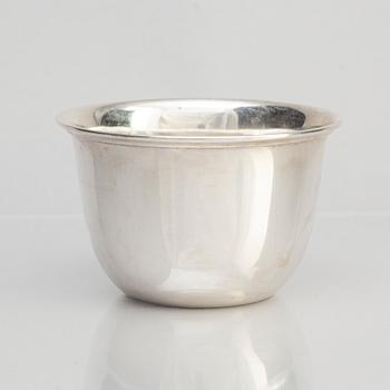 Bowls, 5 pcs, silver, C Holm, Denmark 1930s.