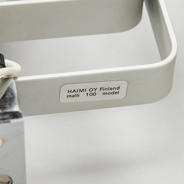 Yrjö Kukkapuro, Three 1970s  '100' spotlights for Haimi Ltd.