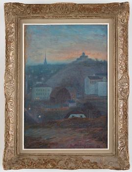 BENGT HEDBERG, oil on canvas. Signed B. Hedberg and dated nov -22.