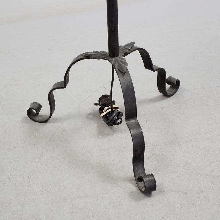 A 1920s / 30s iron floor light.