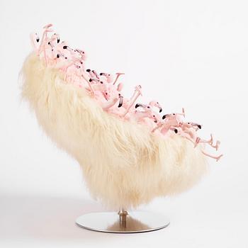 Alexis Verstraeten & Pauline Montironi, a "Miss Flamingo" armchair, ed. 14/30, AP Collection, Belgium 2017.