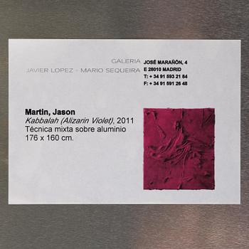 Jason Martin, "Kabbalah (Alizarin Violet)".