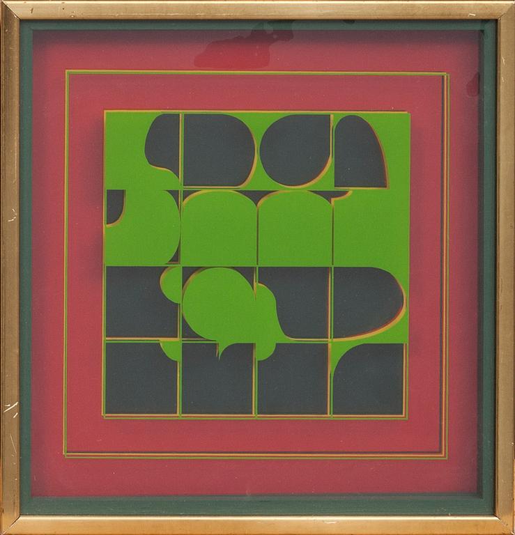 BECK & JUNG, multipel. Signerad och daterad 1971, numrerad 14/100.