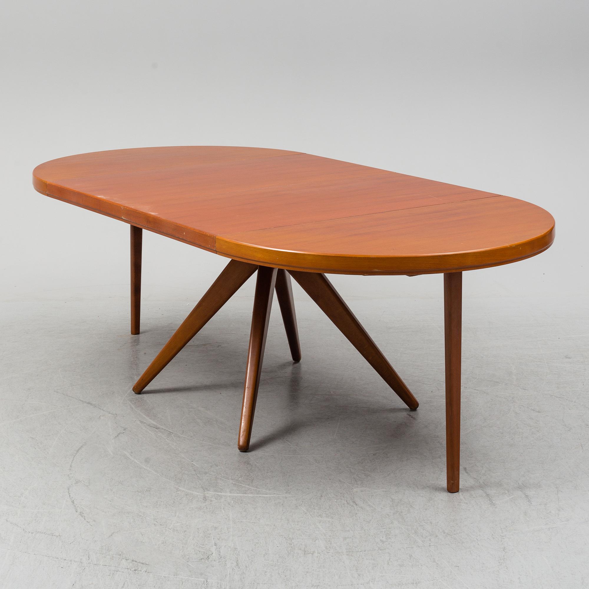 DAVID ROSÉN, matbord, Futura, för Nordiska Kompaniet, 1950-tal.