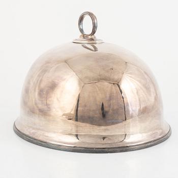 Stekhuvar, 2 st, pläter, England, omkring 1900.