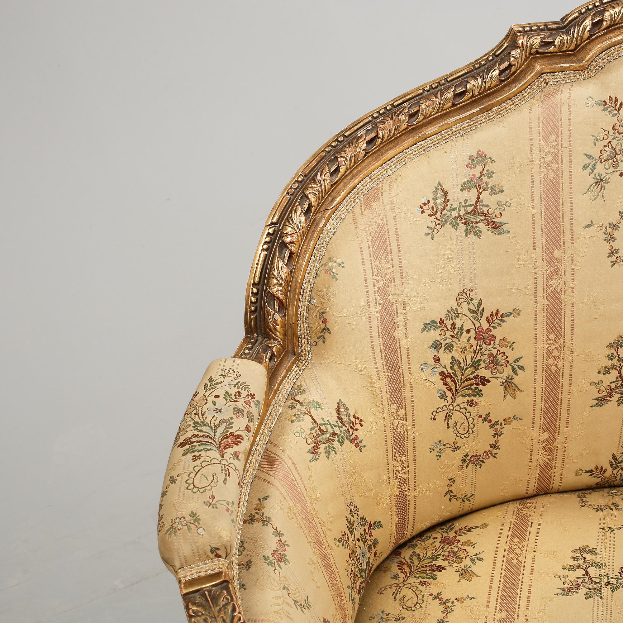 BADKARSSOFFA, Louis XVI-stil, 1900-talets första hälft.
