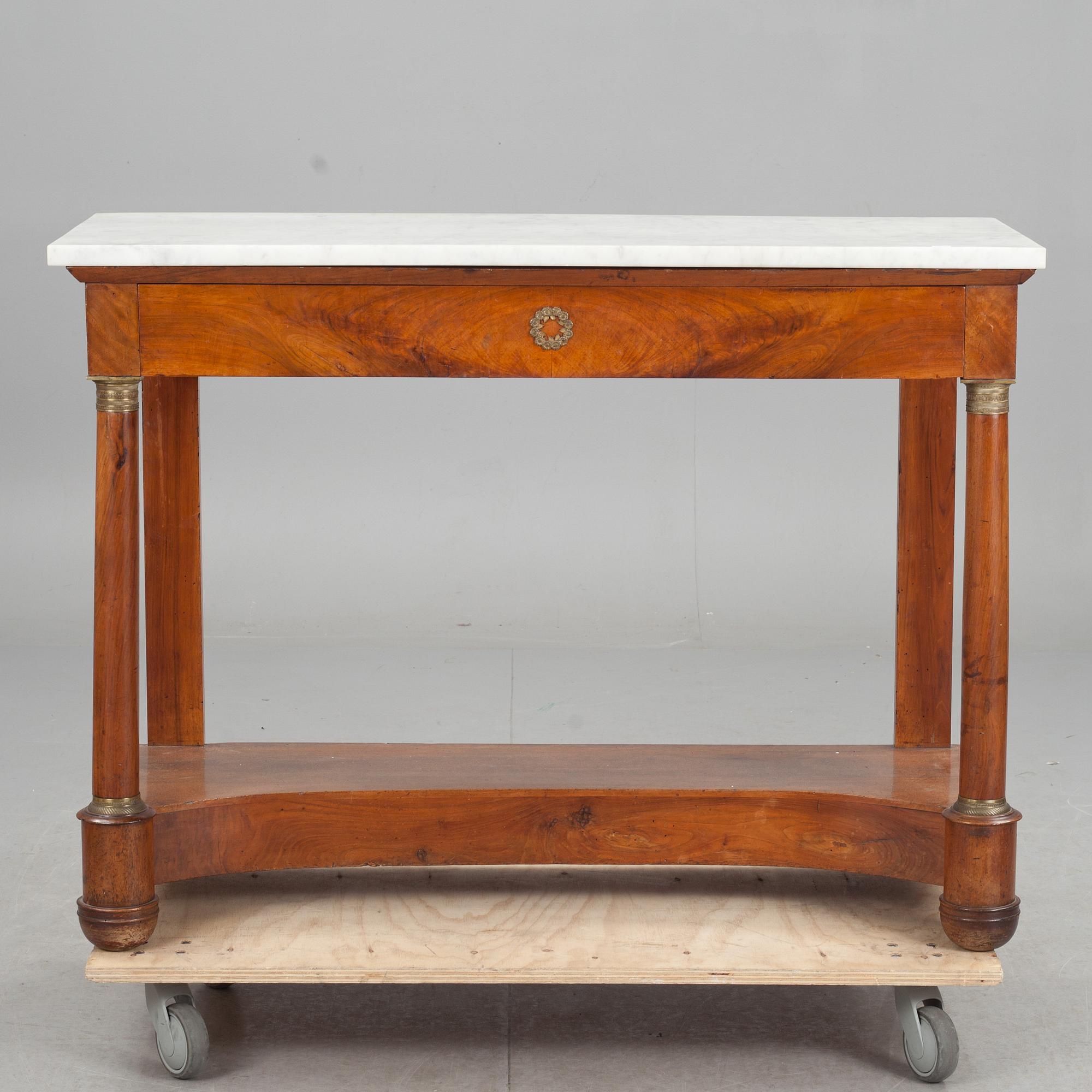 VÄGGBORD, empire, Frankrike, 1800-talets första hälft.