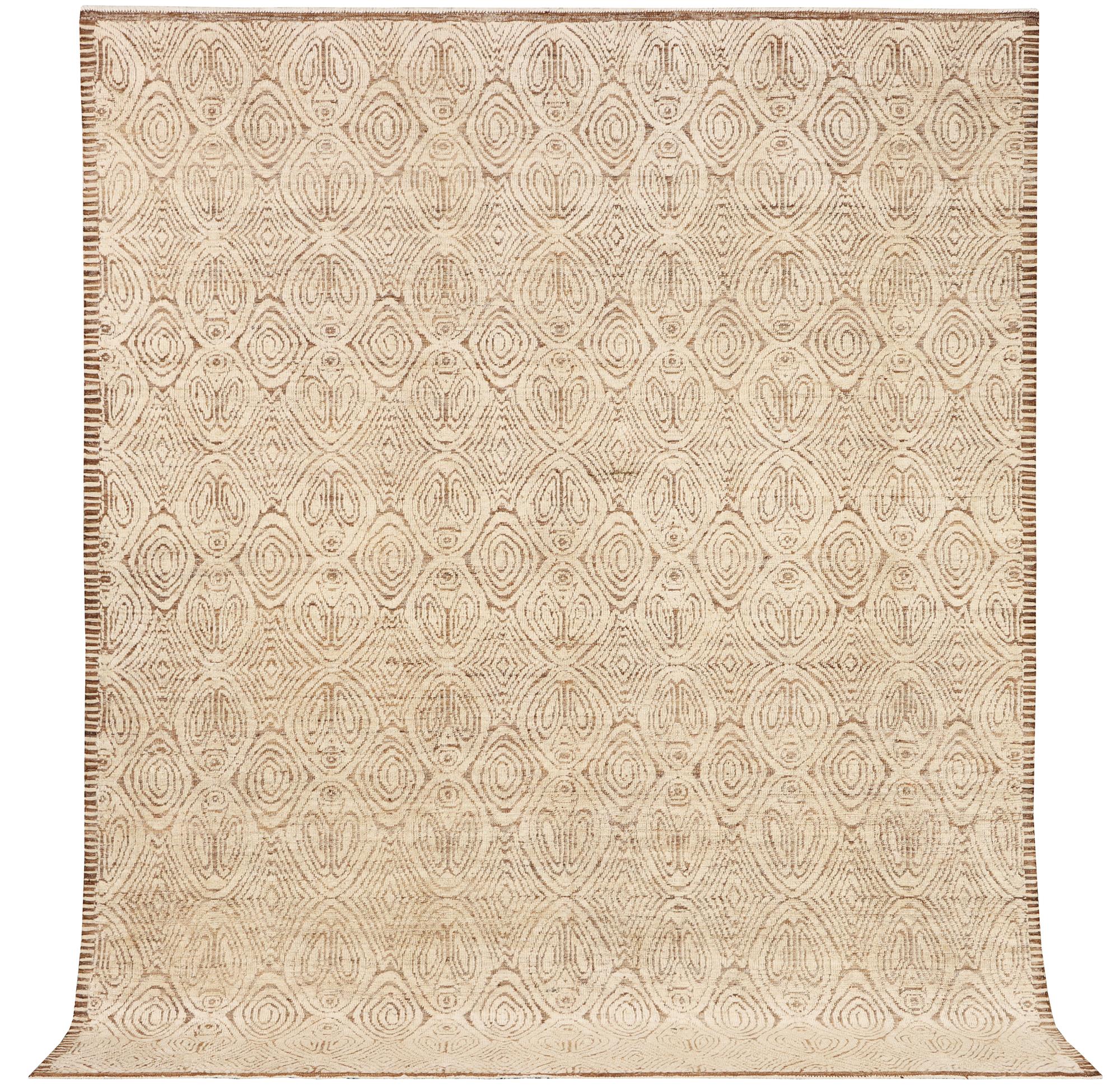 Matta, orientalisk, modern design, ca. 303 x 250 cm.