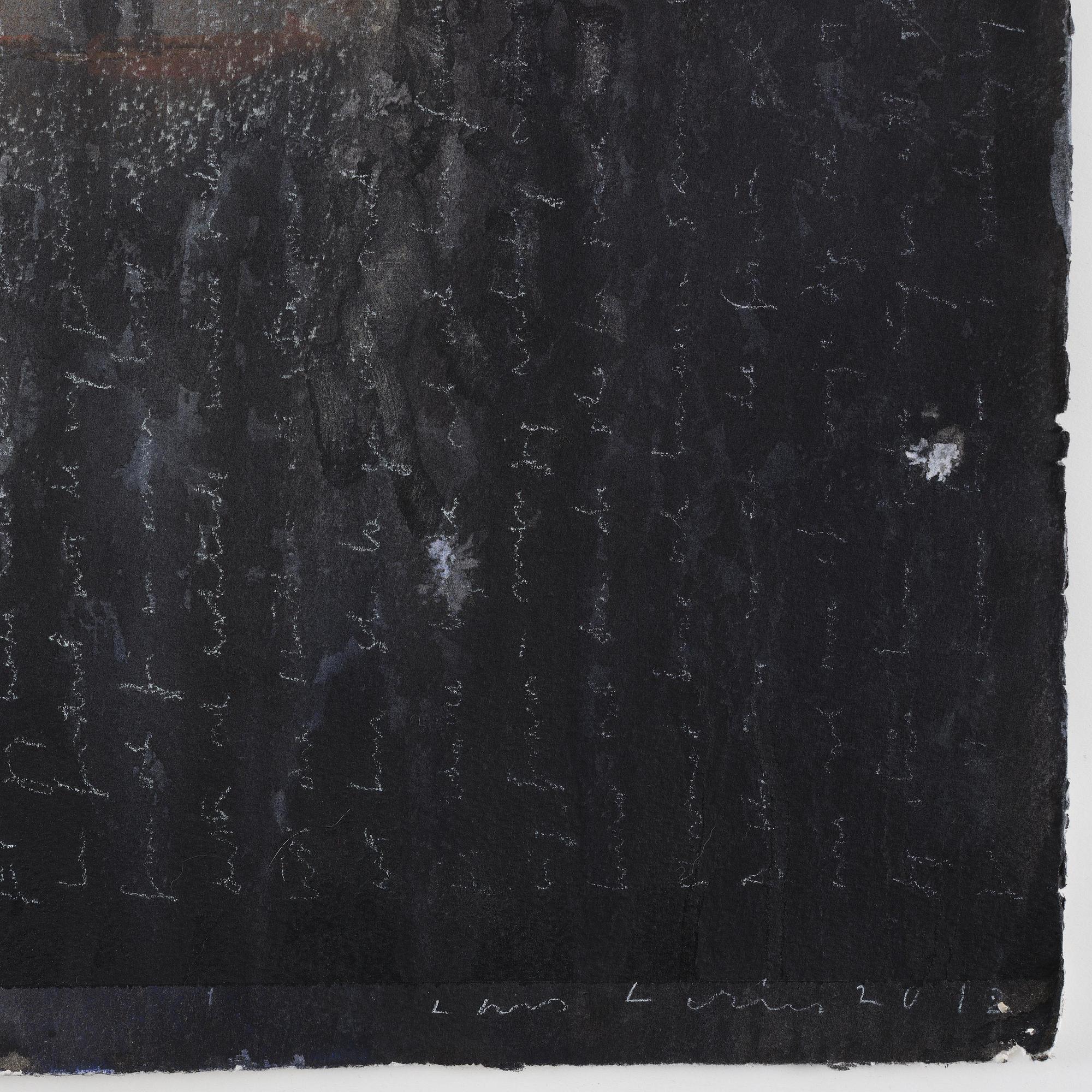 Lars Lerin, "Gata i Caxias, Brasilien".